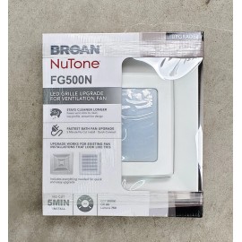 Broan / NuTone LED Grille Upgrade for Broan-NuTone Ventilation Fans FG500N - NEW & Ships FREE