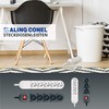 ALING-CONEL RAL 9003 5-Way Protective Contact Socket Strip 16 A