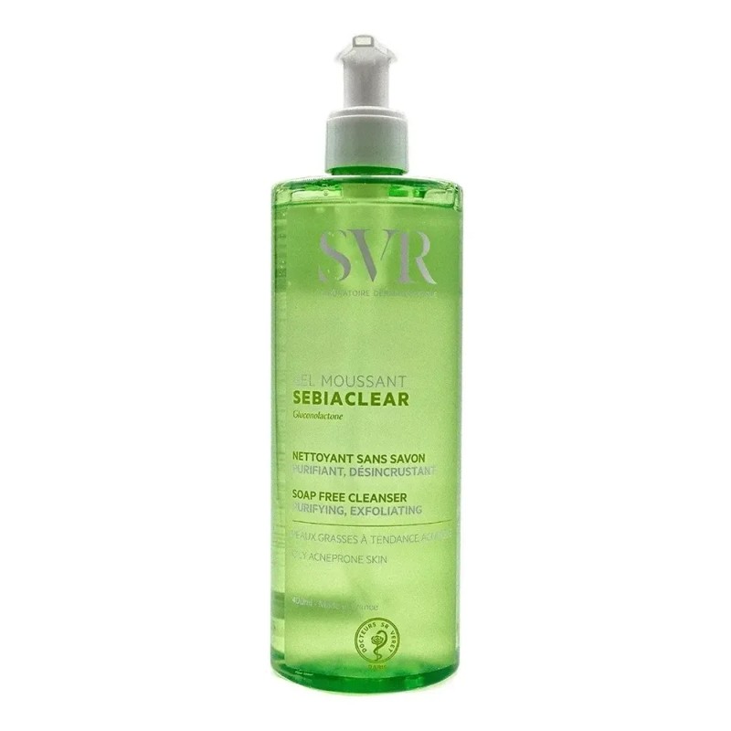 Gel Moussant SVR Sebiaclear de 400mL/400g