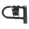 Bike U Lock with Steel Cable 2 Key Universal Anti