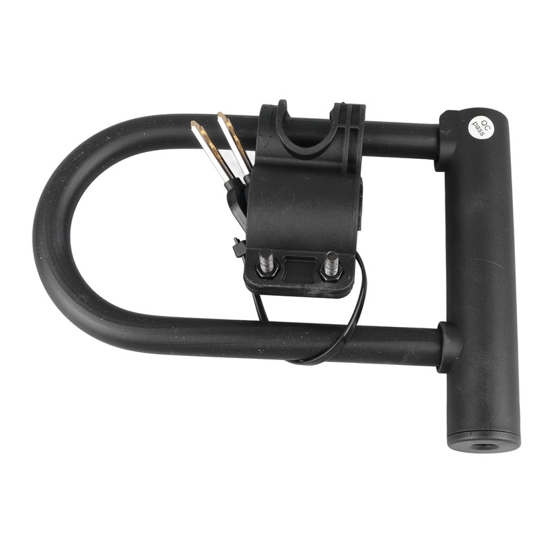 Bike U Lock with Steel Cable 2 Key Universal Anti