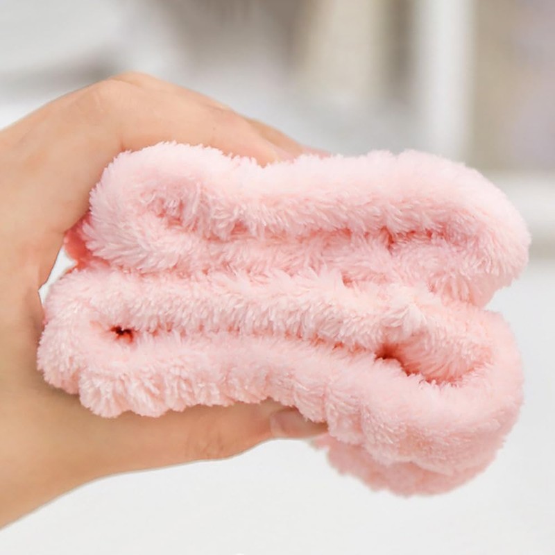 Samcos Wrist Bands for Face Wash 4 Pairs Wristbands Water