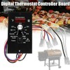 Digital Thermostat Controller, LED Display Temperature Control Panel Barbecue Grill