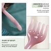 2 x massage comb and 1 x stencil, manual massage