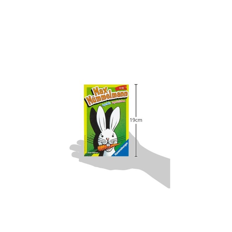 Ravensburger 23119 Max Mümmelmann, Gift Game for 2-4 Players, Children's