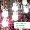 HADEEONG Bird Reflectors to Keep Birds Away, 8-Pack Reflective Owl