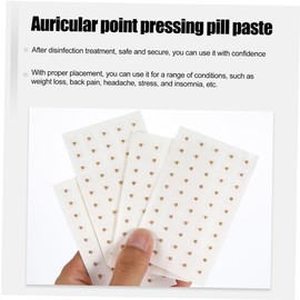 OHPHCALL Ear Acupoint Stickers Acupressure Ear Patch Kit (3 Sets) No Painful Needles Ideal for