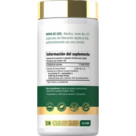 Carlyle Hongo Reishi 5000 Mg Con 300 Capsulas Hecho En Usa