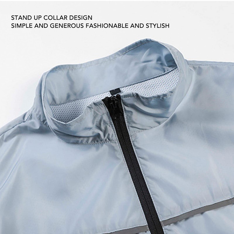 LiebeWH Body Cooling Vest Polyester Cooling Jacket 3 Speed Mode