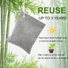 4 Pack Nature Fresh Charcoal Bags total 800g Odor Absorber