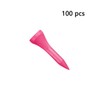 Zivisk Wooden Golf Tees 1-1/2" 100 Count 38mm Pink