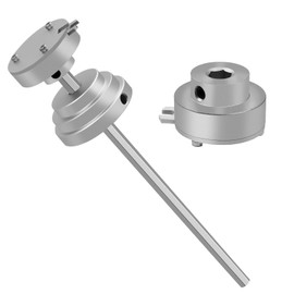 PVC Pipe Cutter-Inside Pipe Cutter for 1-1/2"And 2"Pvc Pipe, 7"Adjustable Cutting Depth Internal Pipe Cutter Tool Suitable For SCH40 Drain and Ventilation Pipes In ABS, PVC, CPVC, PE, or PP Material