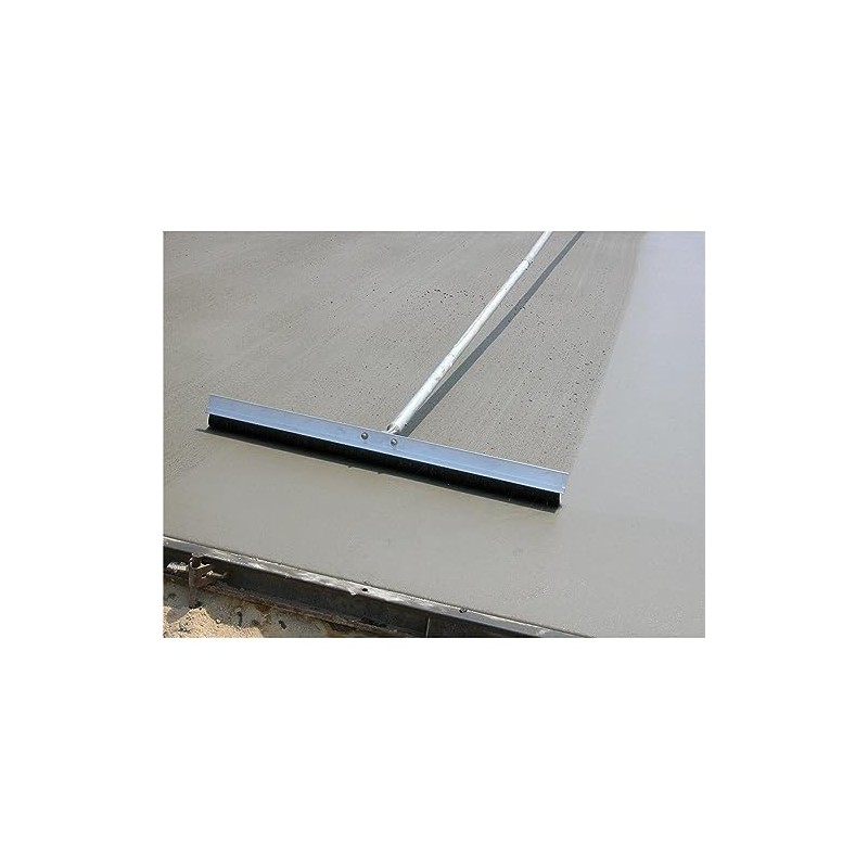 MARSHALLTOWN QLT Poly Concrete Broom, Contractor-Grade, Lightweight Aluminum Frame, 3-inch