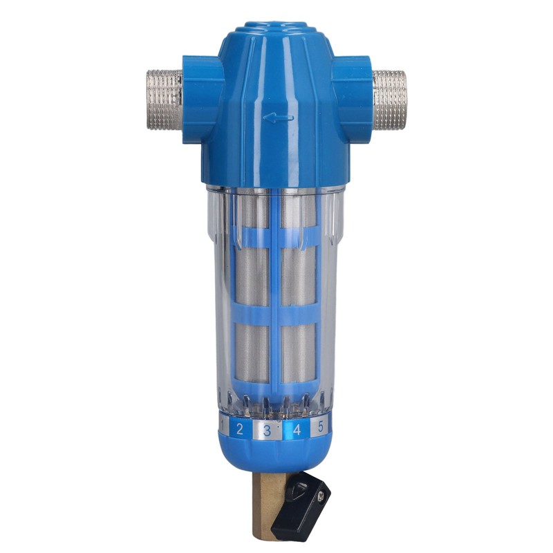 G3/4 External Thread Backwash Filter Sediment Pipe Filter Water Purification