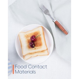 LaGlint 7.5 inch Ribbed Salad Appetizer Plate Set of 6, Opal Glass Round Small White Plates for Dessert, Kitchen, Dishwasher and Microwave Safe