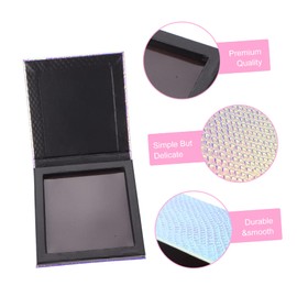 Baluue Empty Magnetic Eyeshadow Palette Unique Fish-scale Design Versatile Makeup Organizer for Blush Eyebrow Powder Lightweight Cosmetics Storage for Travel and Daily Use