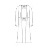 Unisex Apron with Sleeves Pink LL 84-302