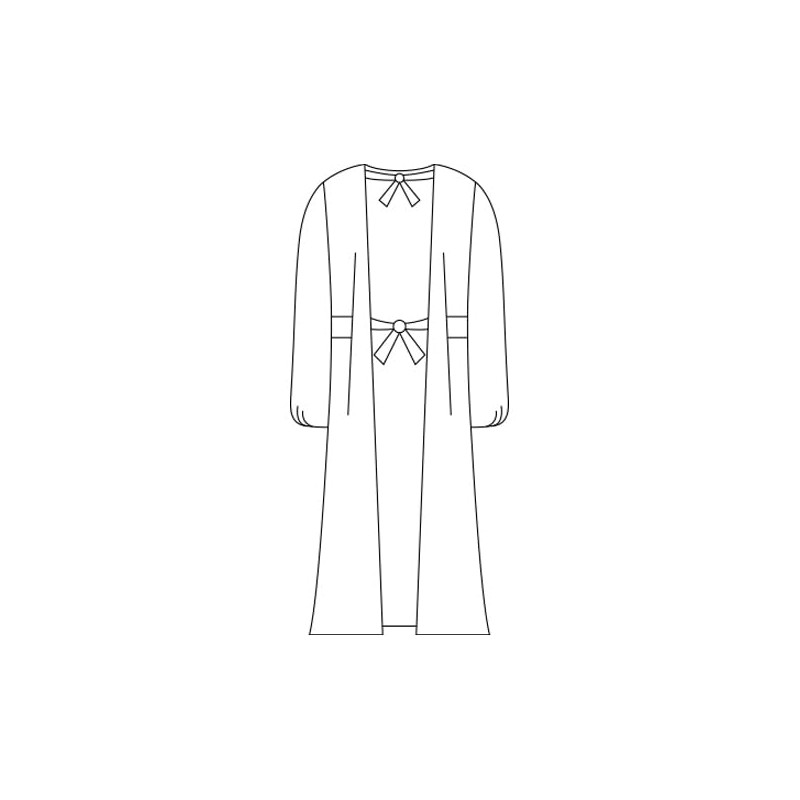 Unisex Apron with Sleeves Pink LL 84-302