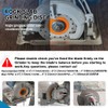 BRSCHNITT Rock Slab Grinding Disc - 4.5 inch Glass Cutter