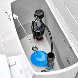 2 PCS Toilet Flappers Replacement 3 Inch Compatible for GA715014-GEG1 with Stainless Chain and Hook - Reliable Toilet Flapper