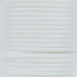 WEST COAST PARACORD – Rubber Beading Elastic Cord – 2mm Stretch Rope for Crafts, Bracelets, DIY Jewelry – Multiple Lengths and Colors (50 Feet White)