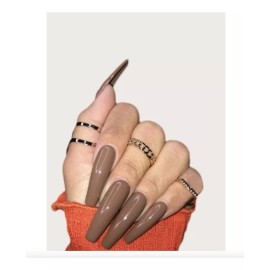 KS ACCESORIES Uñas Postizas Largas Reusables Manicure Instantaneo Hermosas