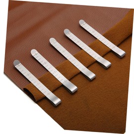 Operitacx 40 Pcs 3 Inches Sewing Clips Sewing Machine Accessories Quilting Supplies Sewing Supplies Measuring Ruler Sewing Clips Hemming Clips Metal Measurement Ruler Silver