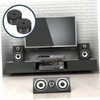 Mipcase 4Pcs Speaker Isolation Feet Durable Pads for Soundproofing Vibration