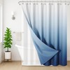 Nesphy 3 in 1 Shower Curtain and Liner,72 x 72