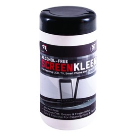 Read Right Alcohol-Free ScreenKleen, 50 Wipes per Tub (RR1491)