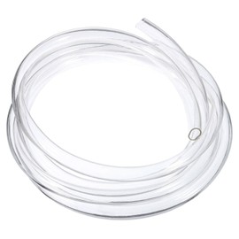 sourcing map PVC Tubing, 16mm ID x 19mm OD - 10 Feet Long Clear Vinyl Water Pipe, Lightweight Plastic Flexible Water Pipe for Aquaponics, Air Hose, Irrigation