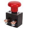 Qiilu Emergency Stop Switch 96V 250A Push Button Switch for