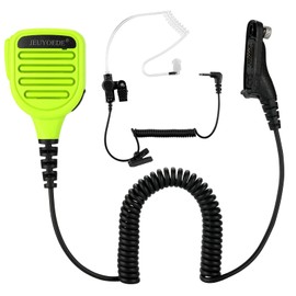 JEUYOEDE Waterproof Walkie Talkie Microphone Remote Handheld Radio Mic with 3.5mm Audio Jack Compatible with Motorola APX1000 APX4000 APX6000 APX7000 XPR6350 XPR6550 XPR7550e