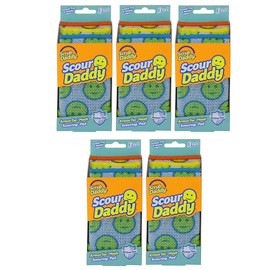 Scrub daddy modelo Scour Daddy Fibra+Borrador 5 Paquetes de 3 Esponjas c/u