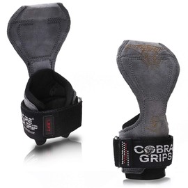 cobra grips grey leather for women