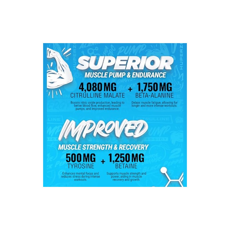 Believe Supplements Believe Supplements - Pump Addict Max Pre-Workout Powder