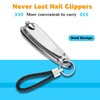 GIVEDOUA Nail Clipper Set,Premium Stainless Steel Fingernail and Toenail Clipper