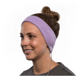 sleepphones clásico de auriculares | Ultra Delgada Altavoces en ligero y cómodo Headband | 1,2 m trenzada Cable se conecta a dispositivos de audio | mejor para el insomnio | Quiet Lavanda – Tela de forro polar, Quiet Lavender