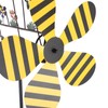 Three Little Bees Windmill Lovely Decorative Metal Bees Windmill for