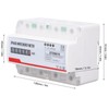 Power Consumption Meter 3 Phase 4 Wires 35mm Rail Mounting