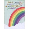 Designer Greetings Husband, At the End of this Rainbow is