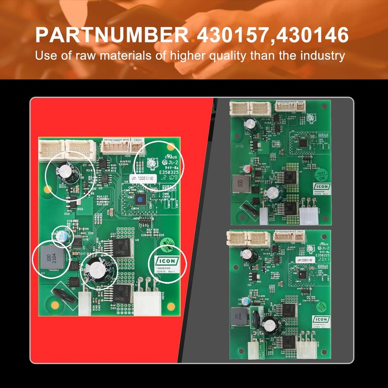 430157 Motor Control Board Controller Works with S15I S22I Stationary