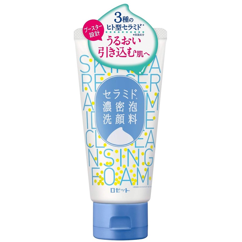 Rosette Ceramide Dense Foam Face Wash, 4.2 oz (120 g)