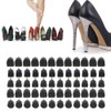 Candeon Heel Tips, 60 Pieces (5 Different Sizes), Repair Tips