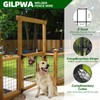 GILPWA Welded Wire Fence, 50ft(L) x 24inch(H) Garden Fence for