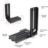 EaxanPic Aluminum L Bracket Vertical Horizontal Switching Quick Release Plate