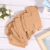 HERCHR Pack of 50 Kraft Paper Gift Boxes for Crafts,