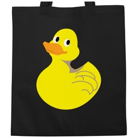 Shirtracer - Cotton Bag - Manga & Comic Accessories - Squeaky Duck, 1 black, Unit size