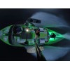 BoatPlugLight.com GREEN GTY UNDERWATER LED BOAT DRAIN PLUG TRANSOM LIGHT