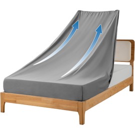 AZRA Bed Sheet, Single, Fitted Sheet, Mattress Cover, Bed Cover, Sheet, Mattress Cover, Full Elastic All Around, Easy to Remove, Breathable, Quick Drying, Antibacterial, Odor Resistant, Fits